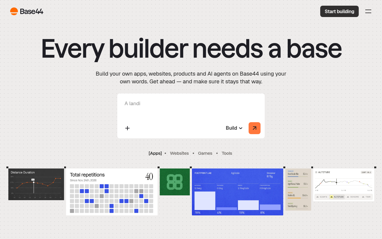 Base44 website