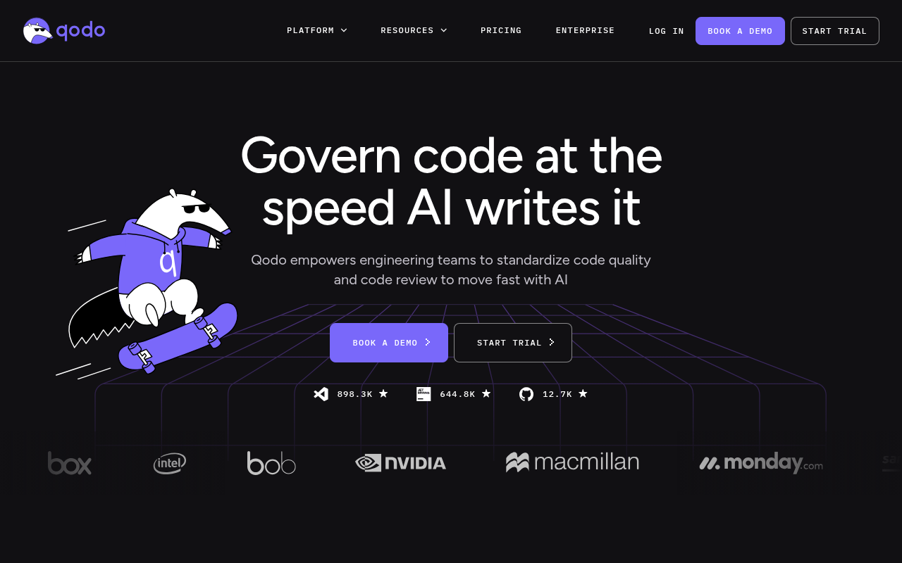 Qodo website