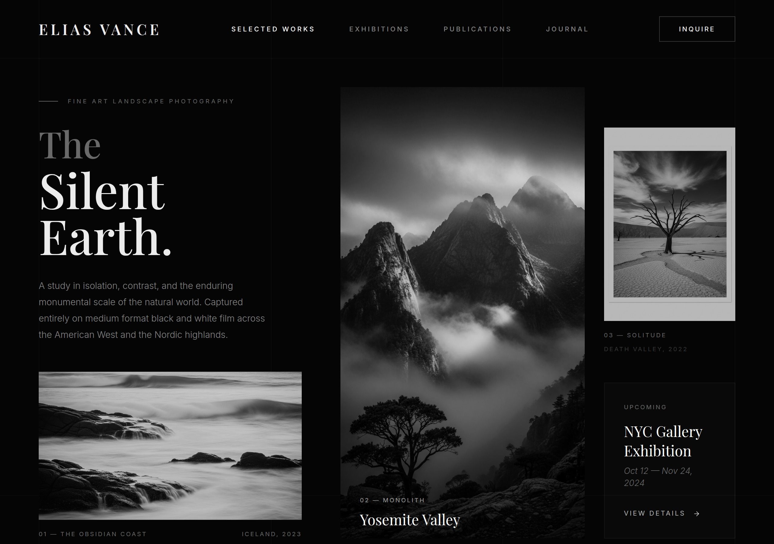 Landing page